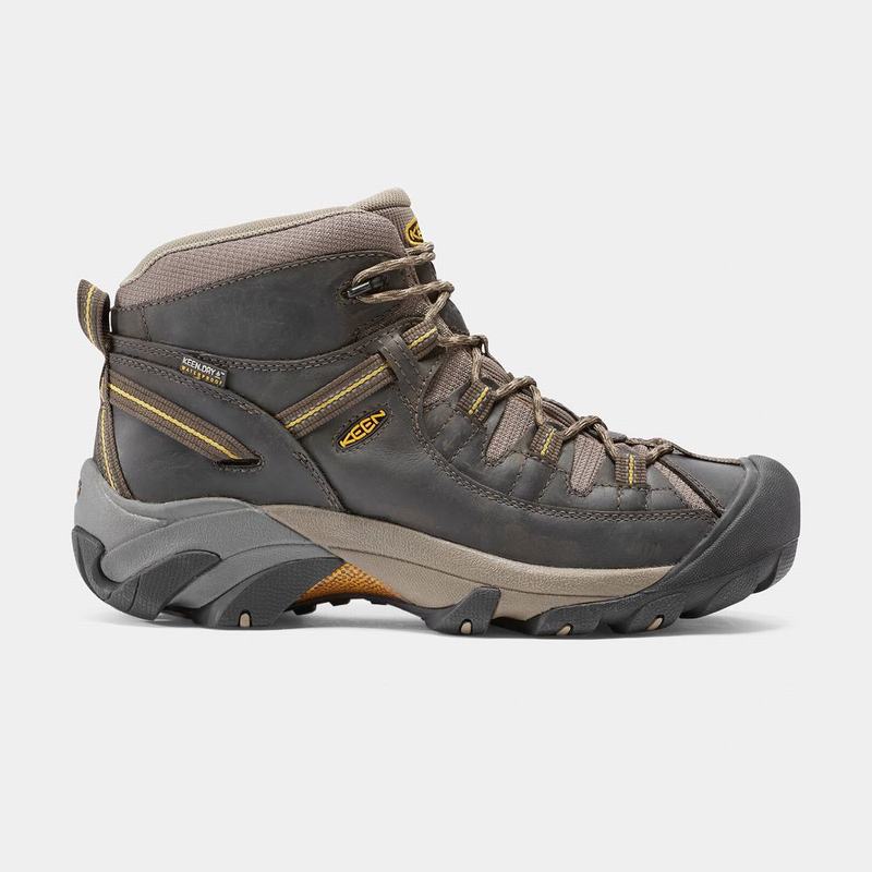 Botas De Montaña Keen Targhee II Waterproof Mid Para Hombre Chocolate - Botas Keen Mexico (847320-QX